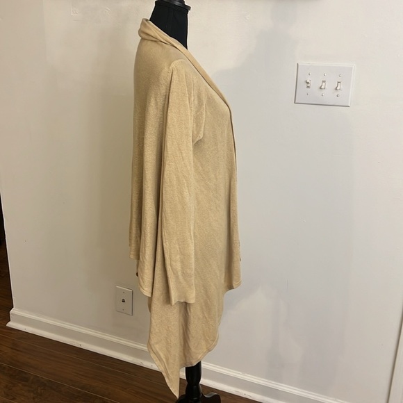 TeX Max Azria Waterfall Sweater Cardigan, Sz. L. - Picture 4 of 7